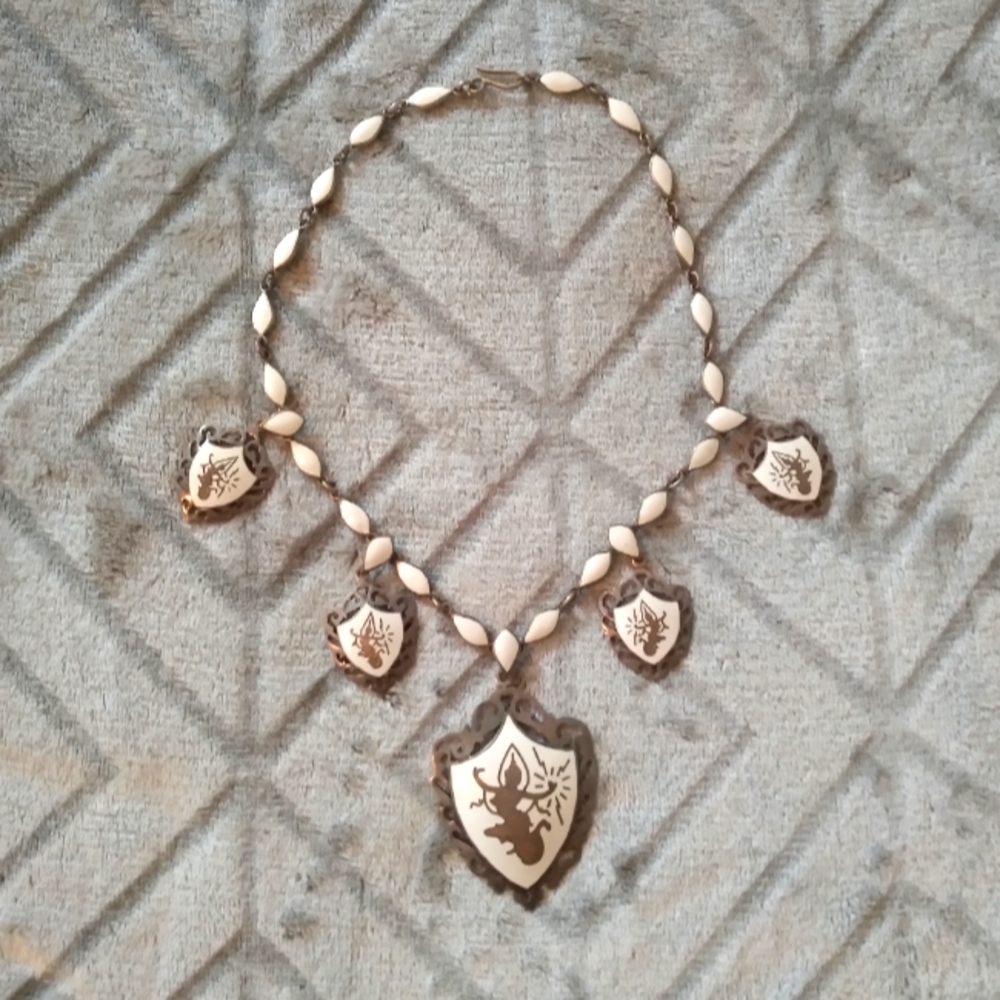 Vintage Siam Sterling Silver Necklace